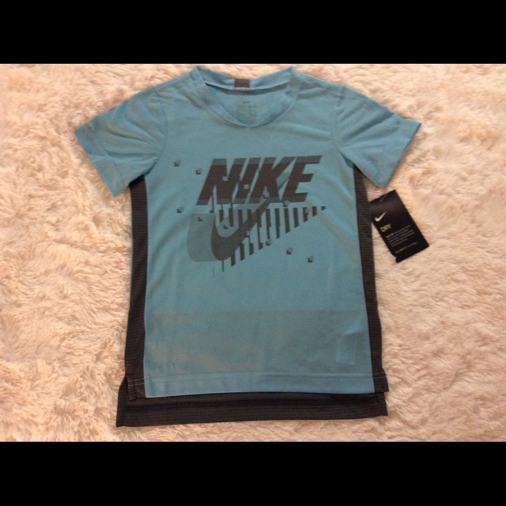 Nike Dri-Fit Short Sleeve Shirt Boys Size M 5-6